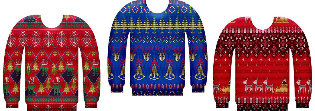 Le pull moche de Noël a sa journée mondiale en décembre !